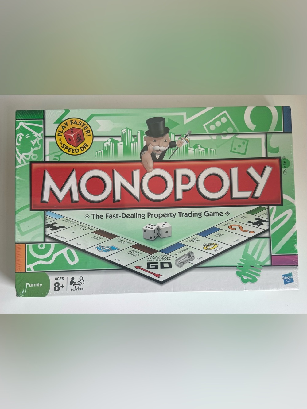 Monopoly 2007 Speed Die Edition Board Game | NEW Factory Sealed